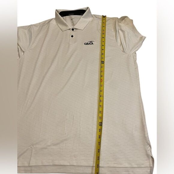 Men’s Nike Golf Polo Shirt GBAA Size XL / Beige - Picture 10 of 14